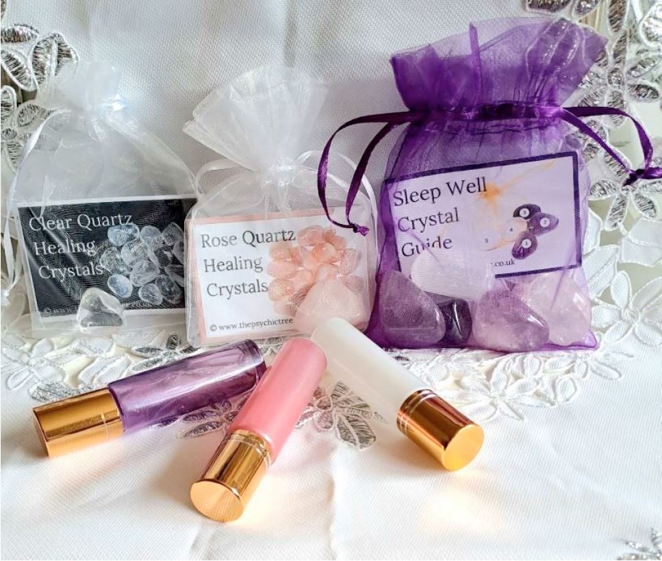 Photo of 3 Luxury Gift Collections Crystal with Mindful Aroma roller